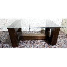 MESA CENTRO ROBLE WENGUE 120 X 75