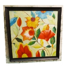 CUADRO FLORES 100 X 100