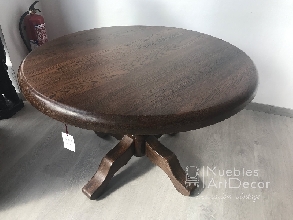 MESA DE MADERA MACIZA DE ROBLE