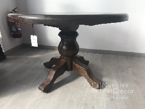 MESA DE MADERA MACIZA DE ROBLE